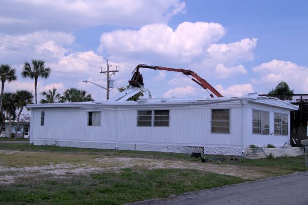 Mobile Home Demolition in Kaysville