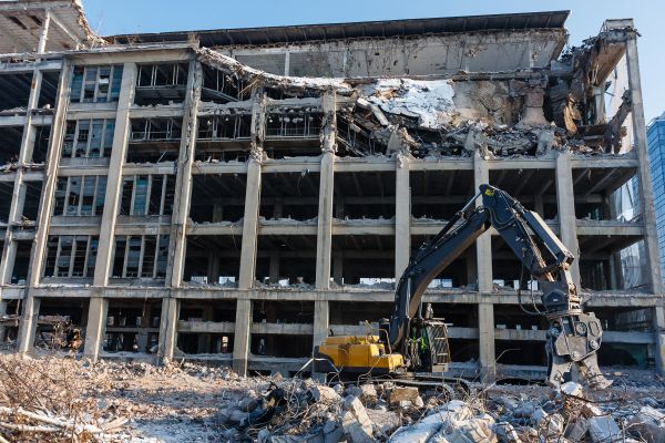 Commercial Building Demolition in Kaysville