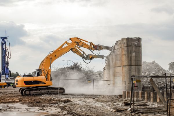 Silo Demolition in Kaysville