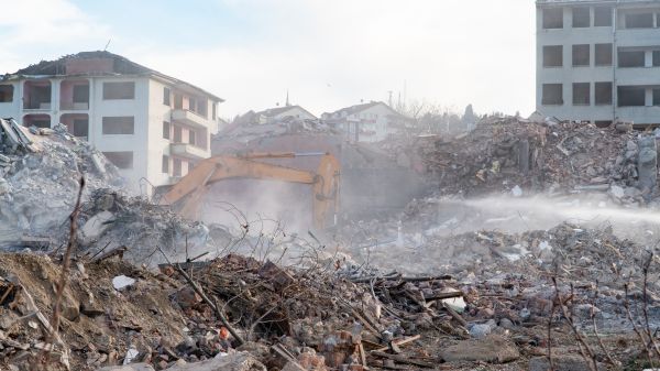 Apartment Demolition in Kaysville